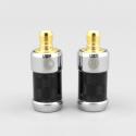 Superbright Surface + Carbon Fibre DIY Earphone Pins For Acoustune HS1655CU HS1695Ti 1655CU HS 1695Ti
