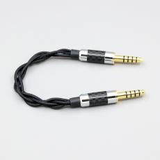 99% Pure Silver inside Shielding 4 Core Cable 4.4mm Balanced Male to 4.4mm Balanced Adapter For IFI Zen DAC