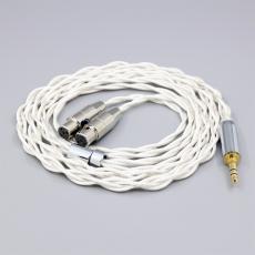 Graphene 7N OCC Silver Plated Type2 Earphone Cable For Audeze LCD-3 LCD-2 LCD-X LCD-XC LCD-4z LCD-MX4 LCD-GX lcd-24