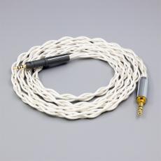 Graphene 7N OCC Silver Plated Type2 Earphone Cable For Sennheiser HD599 HD569 HD 560S HD559 hd560s