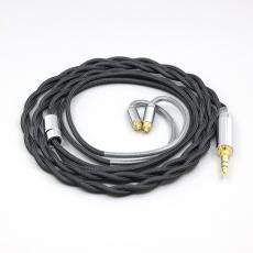 Nylon 99% Pure Silver Palladium Graphene Gold Shield Cable For Dunu dn-2002 