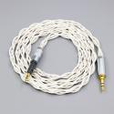 Graphene 7N OCC Silver Plated Type2 Earphone Cable For Audio Technica ATH-M50x ATH-M40x ATH-M70x ATH-M60x