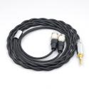 Nylon 99% Pure Silver Palladium Graphene Gold Shield Cable For Mr Speakers Alpha Dog Ether C Flow Mad Dog AEON
