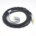 Nylon 99% Pure Silver Palladium Graphene Gold Shield Cable For UE11 UE18 pro QDC Gemini Gemini-S Anole V3-C V3-S