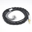 Nylon 99% Pure Silver Palladium Graphene Gold Shield Cable For Sennheiser IE8 IE8i IE80 IE80s Metal Pin 