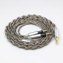 99% Pure Silver Palladium + Graphene Gold Earphone Cable For Abyss Diana v2 phi TC X1226lite 1:1 headphone pin