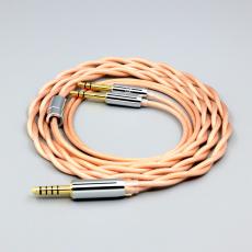Type6 756 core Shielding 7n Litz OCC Earphone Cable For Final Audio D8000 AFDS pro Design Pandora Hope vi