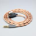 Type6 756 core Shielding 7n Litz OCC Earphone Cable For Sennheiser HD580 HD600 HD650 HDxxx HD660S2 HD58x HD6xx