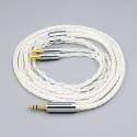 8 Core 99% 7n Pure Silver Palladium Earphone Cable For Audio Technica ATH-ADX5000 ATH-MSR7b 770H 990H A2DC Headphone
