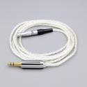 4 Core 99% 7n Pure Silver Palladium Earphone Cable For AKG K812 K872 Reference Headphone
