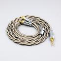 Type6 756 core 7n Litz OCC Silver Plated Earphone Cable For Audio Technica ATH-ADX5000 MSR7b 770H 990H A2DC