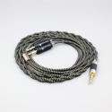 2 Core 2.8mm Litz OFC Earphone Shield Braided Cable For Focal Clear Elear Elex Elegia Stellia Celestee radiance