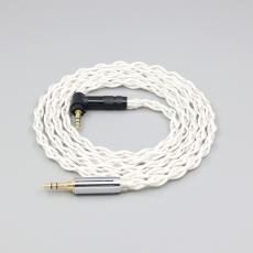 Graphene 7N OCC Silver Plated Type2 Earphone Cable For Fostex T50RP Mk3 T40RP Mk2 T20RP Mk2 Dekoni Audio Headphone