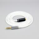 8 Core 99% 7n Pure Silver Palladium Earphone Headphone Cable For 4.4mm Male To 4.4mm Female
