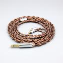 99% 24k Gold 7n Pure Silver Graphene Shield Earphone Cable For AKG N5005 N30 N40 MMCX 