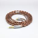 99% 24k Gold 7n Pure Silver Graphene Shield Earphone Cable For Sennheiser IE100 IE400 IE500 Pro
