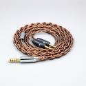 99% 24k Gold 7n Pure Silver Graphene Shield Earphone Cable For Focal Clear Elear Elex Elegia Stellia Celestee Radiance