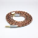 99% 24k Gold 7n Pure Silver Graphene Shield Earphone Cable For Sivga Phoenix SV021 Oriole PII  Apollo Aiva Headphone