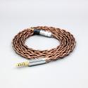 99% 24k Gold 7n Pure Silver Shield Earphone Cable For Shure SRH840 SRH940 SRH440 SRH750DJ Philips SHP9000 SHP8900