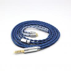 99% Pure Silver OCC Graphene Alloy Full Sleeved Earphone Cable For Acoustune HS 1695Ti 1655CU 1695Ti 1670SS