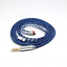 99% Pure Silver OCC Graphene Alloy Full Sleeved Earphone Cable for Audio-Technica ATH-IM50 IM70 IM01 IM02 IM03 IM04