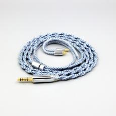 99% Pure Silver Mix Graphene OCC Shielding Earphone Cable For Sennheiser IE100 IE400 IE500 Pro