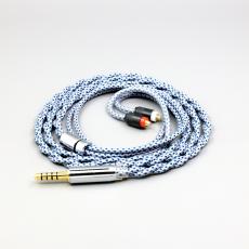 99% Pure Silver Mix Graphene OCC Shielding Earphone Cable For Sony IER-M7 IER-M9 IER-Z1R
