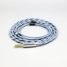 99% Pure Silver Mix Graphene OCC Shielding Earphone Cable For Etymotic ER4B ER4PT ER4S ER6I ER4 2pin