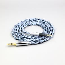 99% Pure Silver Mix Graphene OCC Shielding Earphone Cable For Audio Technica ATH-M50x ATH-M40x ATH-M70x ATH-M60x