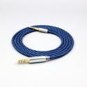 99% Pure Silver OCC Graphene Alloy Full Sleeved Earphone Cable For Denon AH-mm400 mm300 mm200 Beats solo2 solo3 headphon