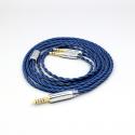 99% Pure Silver OCC Graphene Alloy Full Sleeved Earphone Cable For Onkyo A800 Philips Fidelio X3 Kennerton Jord