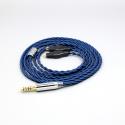 99% Pure Silver OCC Graphene Alloy Full Sleeved Earphone Cable For Sennheiser HD580 HD600 HD650 HDxxx HD660S2 HD58x HD6x