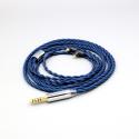 99% Pure Silver OCC Graphene Alloy Full Sleeved Earphone Cable For Etymotic ER4SR ER4XR ER3XR ER3SE ER2XR ER2SE