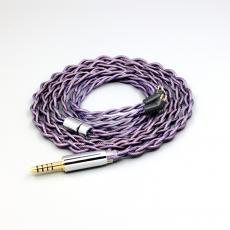 Type2 1.8mm 140 cores litz 7N OCC Headphone Earphone Cable For Etymotic ER4B ER4PT ER4S ER6I ER4 2pin 1.8mm