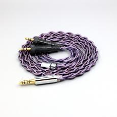 Type2 1.8mm 140 cores litz 7N OCC Earphone Cable For Sony MDR-Z1R MDR-Z7 MDR-Z7M2 With Screw To Fix 4 core 1.8mm