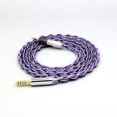 Type2 1.8mm 140 cores litz 7N OCC Headphone Cable For Shure SRH840 SRH940 SRH440 SRH750DJ Philips SHP9000 SHP8900