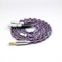 Type2 1.8mm 140 cores litz 7N OCC Earphone Cable For Focal Utopia Fidelity Circumaural Headphone 4 core 1.8mm