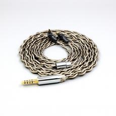 99% Pure Silver + Graphene Silver Plated Litz Shield Earphone Cable For Sony MDR-EX1000 MDR-EX600 MDR-EX800 MDR-7550