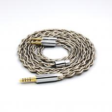 99% Pure Silver + Graphene Silver Plated Shield Earphone Cable For Sennheiser HD477 HD497 HD212 PRO EH250 EH350 