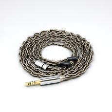 99% Pure Silver Palladium + Graphene Gold Shielding Earphone Cable For Etymotic ER4B ER4PT ER4S ER6I ER4 2pin