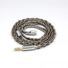 99% Pure Silver Palladium + Graphene Gold Earphone Cable For UE Live UE6 Pro Lighting SUPERBAX IPX 4 core 