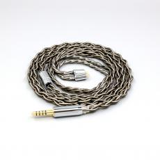 99% Pure Silver Palladium + Graphene Gold Earphone Shielding Cable For 0.78mm Flat Step JH Audio JH16 Pro JH11 Pro 5 6 7