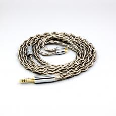 99% Pure Silver + Graphene Silver Plated Shield Earphone Cable For Acoustune HS 1695Ti 1655CU 1695Ti 1670SS