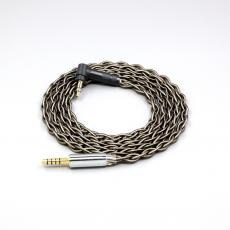 99% Pure Silver Palladium + Graphene Gold Earphone Shielding Cable For Fostex T50RP Mk3 T40RP Mk2 T20RP Mk2 Dekoni Audio