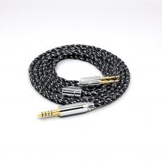 OCC Mixed OFC Twisting Nylon Earphone Cable For Sennheiser HD477 HD497 HD212 PRO EH250 EH350 2.5mm pin