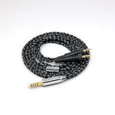 OCC Mixed OFC Twisting Nylon Earphone Cable For Sony MDR-Z1R MDR-Z7 MDR-Z7M2 With Screw To Fix Headphone