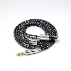 OCC Mixed OFC Twisting Nylon Earphone Cable For Abyss Diana v2 phi TC X1226lite 1:1 headphone pin