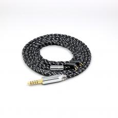 OCC Mixed OFC Twisting Nylon Earphone Cable For Etymotic ER4B ER4PT ER4S ER6I ER4 2pin