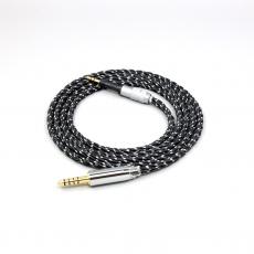 OCC Mixed OFC Twisting Nylon Earphone Cable For Sennheiser HD6 HD7 HD8 MIX DJ HD595
