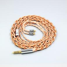 Graphene 7N OCC Shielding Coaxial Mixed Earphone Cable For Dunu T5 Titan 3 T3 (Increase Length MMCX) 4 cores 1.8mm